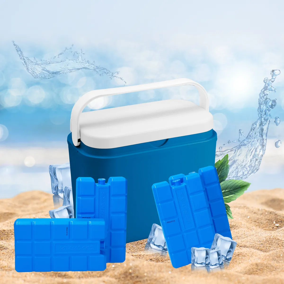 KAMAI ice pack 2 × 750 ml for cool boxes — zdjęcie 6 z 8