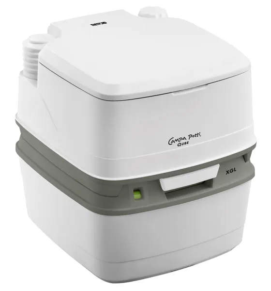 Chemické WC THETFORD QUBE XGL 21 l přenosné s ukazatelem naplnění nádrže - 92845 — zdjęcie 1 z 8