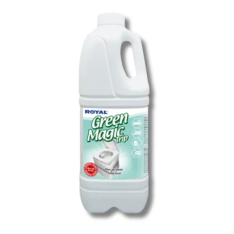 Konzentrat – Sanitärflüssigkeit 2 l für Campingtoiletten GREEN MAGIC TRIP
