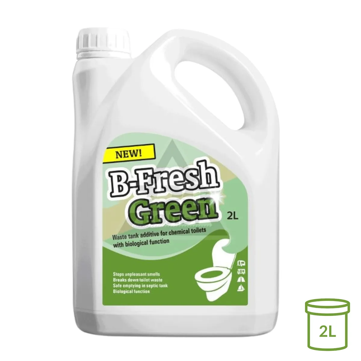 THETFORD B-FRESH GREEN portable toilet fluid 2 l – 30539CZ — zdjęcie 2 z 6