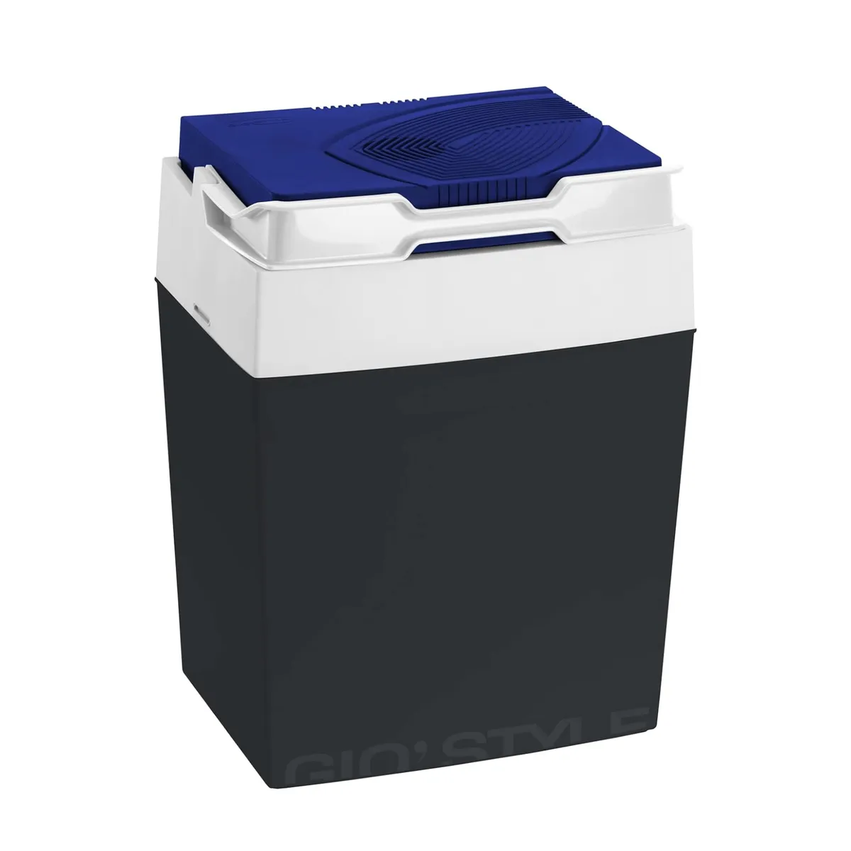 Kamai Coolbox 29 l electric cool box, 12/230 V, anthracite with blue lid — zdjęcie 2 z 8