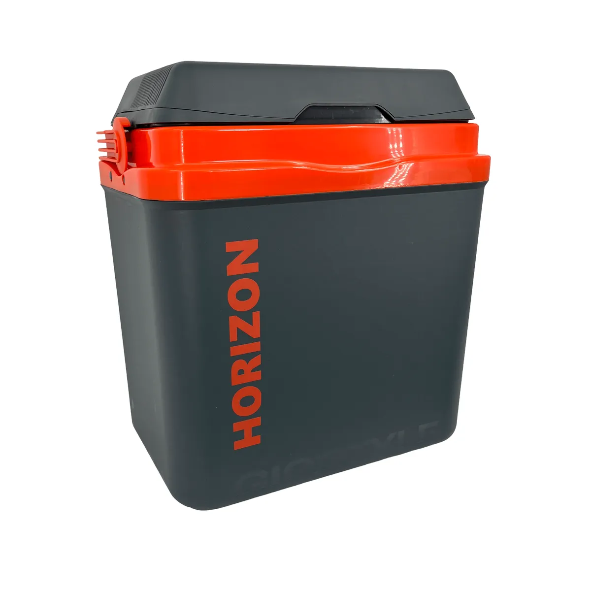 Kühlbox 20 l KAMAI HORIZON, elektrisch 12 V / 230 V, Anthrazit mit rotem Akzent — zdjęcie 2 z 8