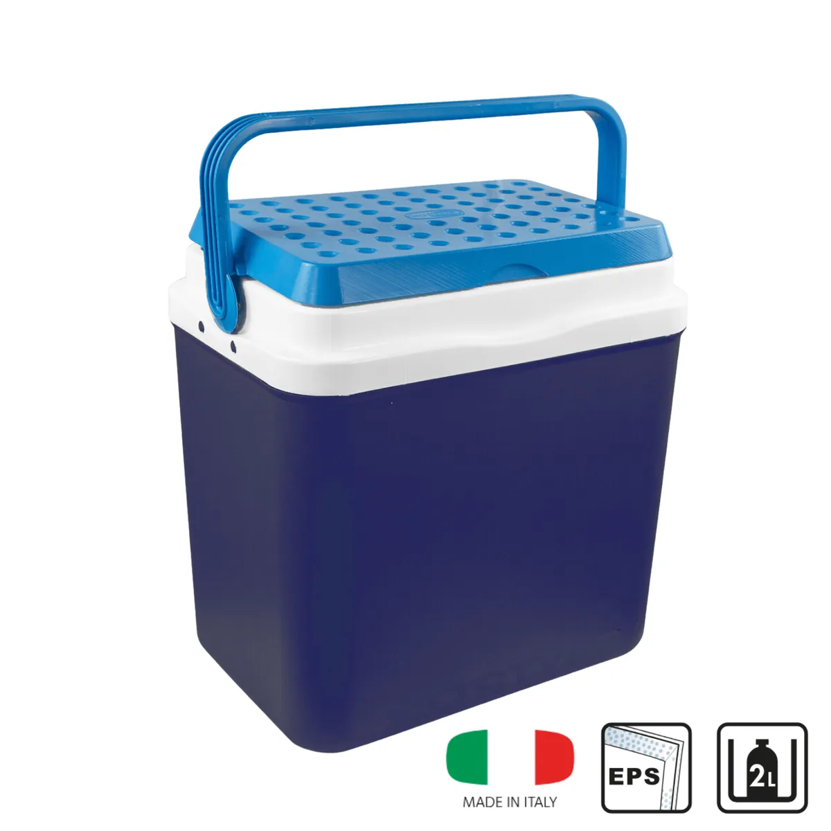 Kühlbox 29,5 l BRAVO Blau — zdjęcie 2 z 8