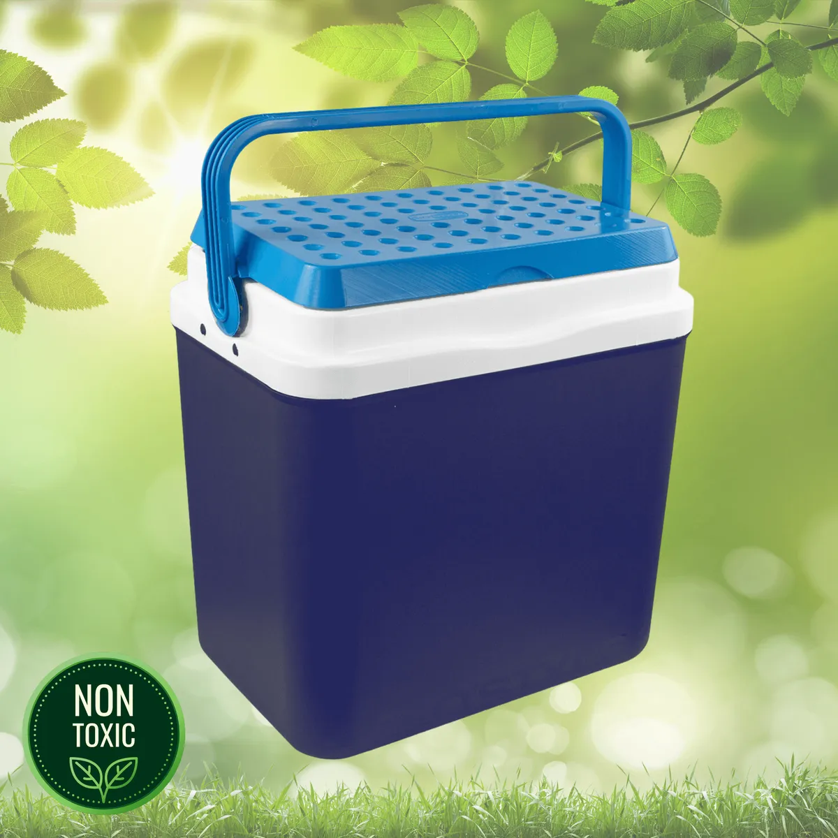 Kühlbox 29,5 l BRAVO Blau — zdjęcie 5 z 8