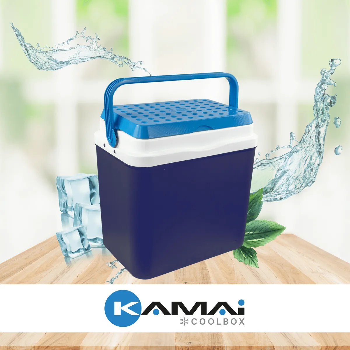 Kühlbox 29,5 l BRAVO Blau — zdjęcie 8 z 8