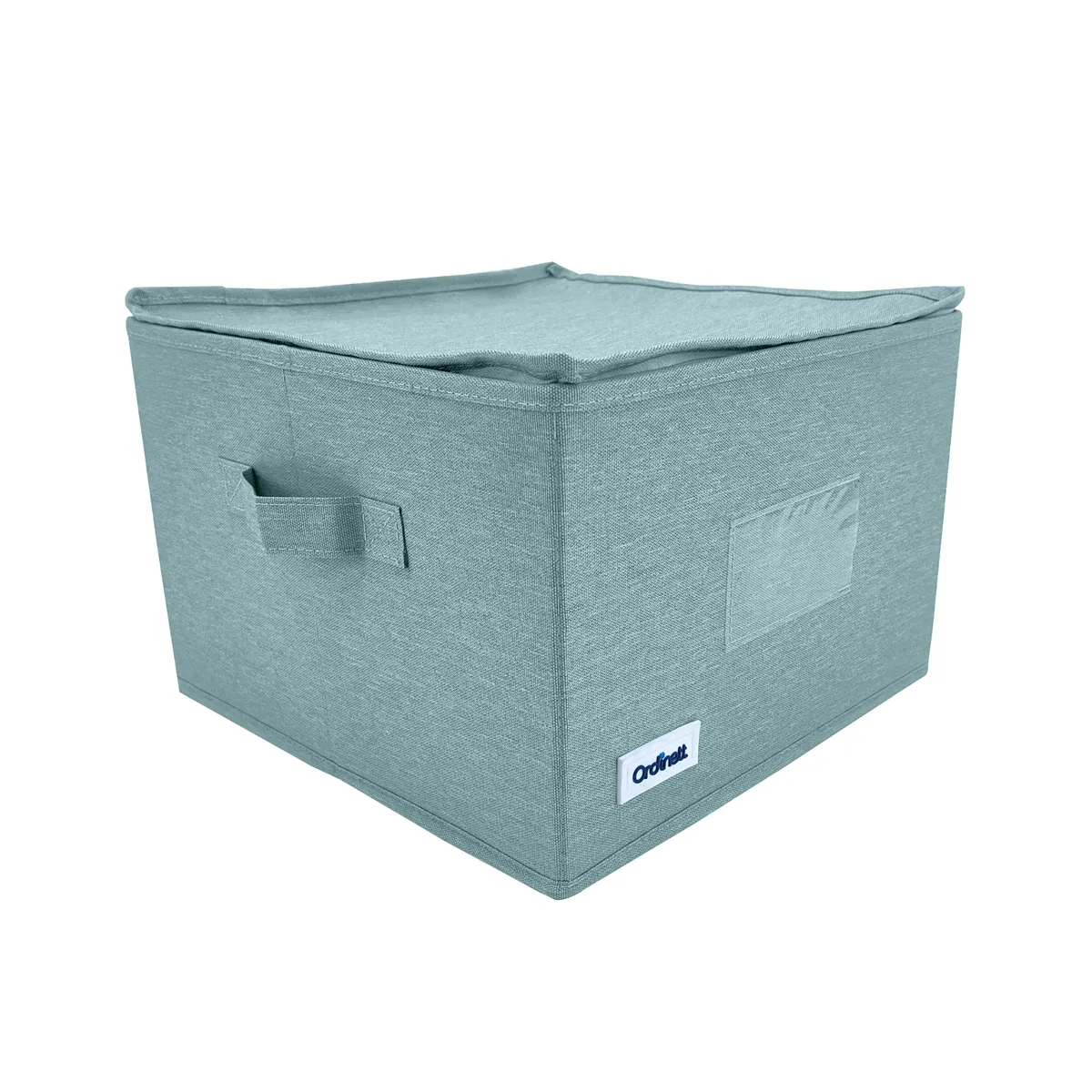 Schrank-Organizer, Aufbewahrungsbox Grün mit Griffen, 30 × 30 × 21 cm — zdjęcie 1 z 8