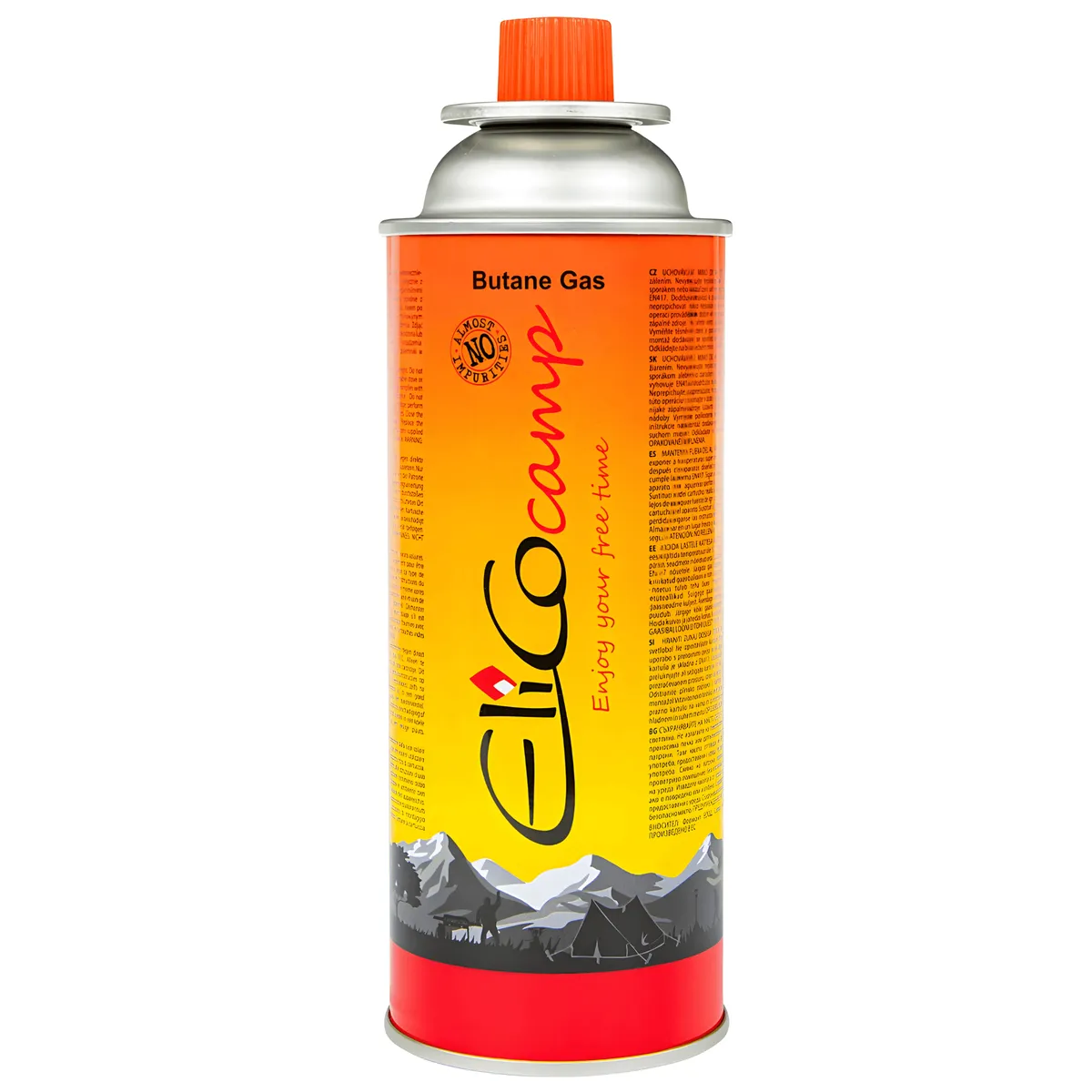 Plynová kartuše s límcem 220 g/400 ml — zdjęcie 1 z 5