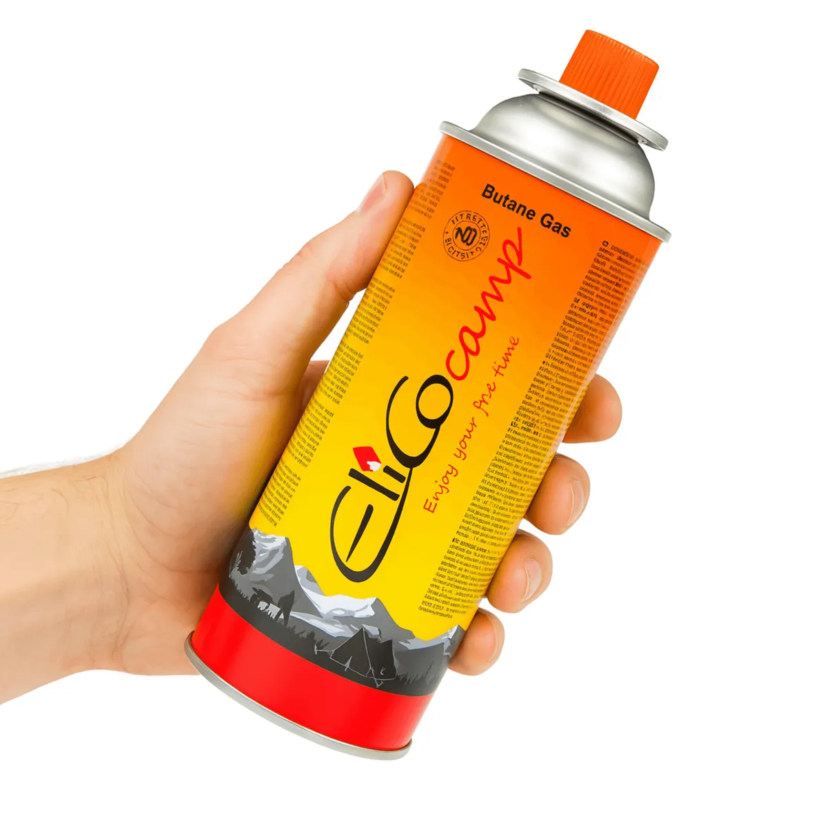 Plynová kartuše s límcem 220 g/400 ml — zdjęcie 3 z 5