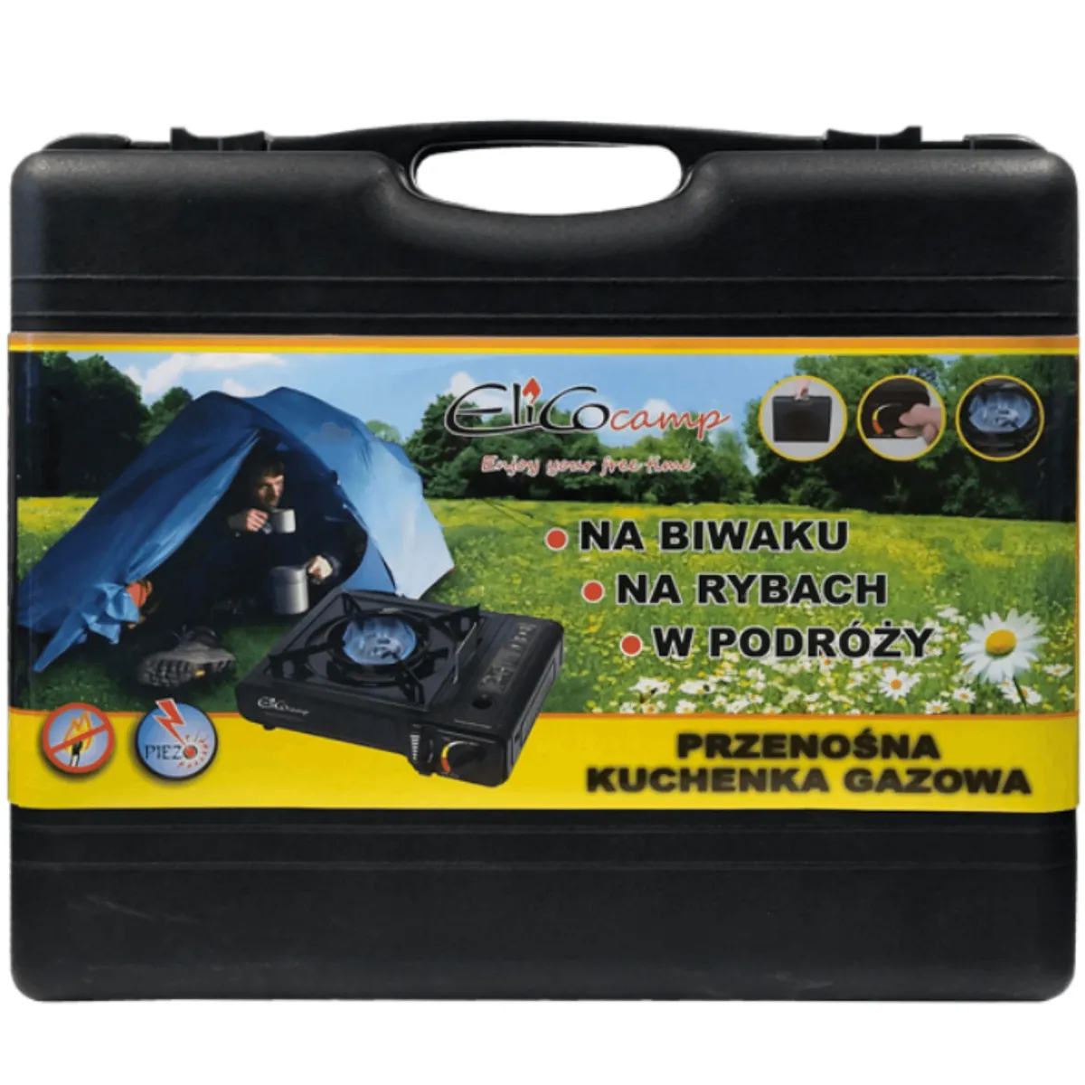 Kufříkový vařič 2,2 CAMP MS-2000 — zdjęcie 2 z 8