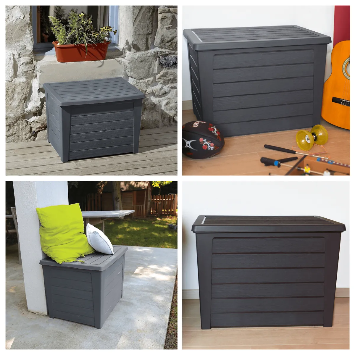 Gartenbox 160 l Anthrazit — zdjęcie 6 z 8