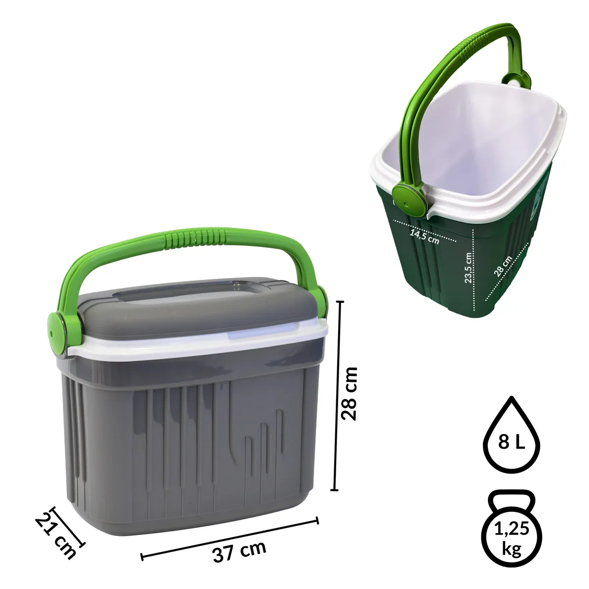 Kühlbox EDA 8 l Kamai — zdjęcie 7 z 8