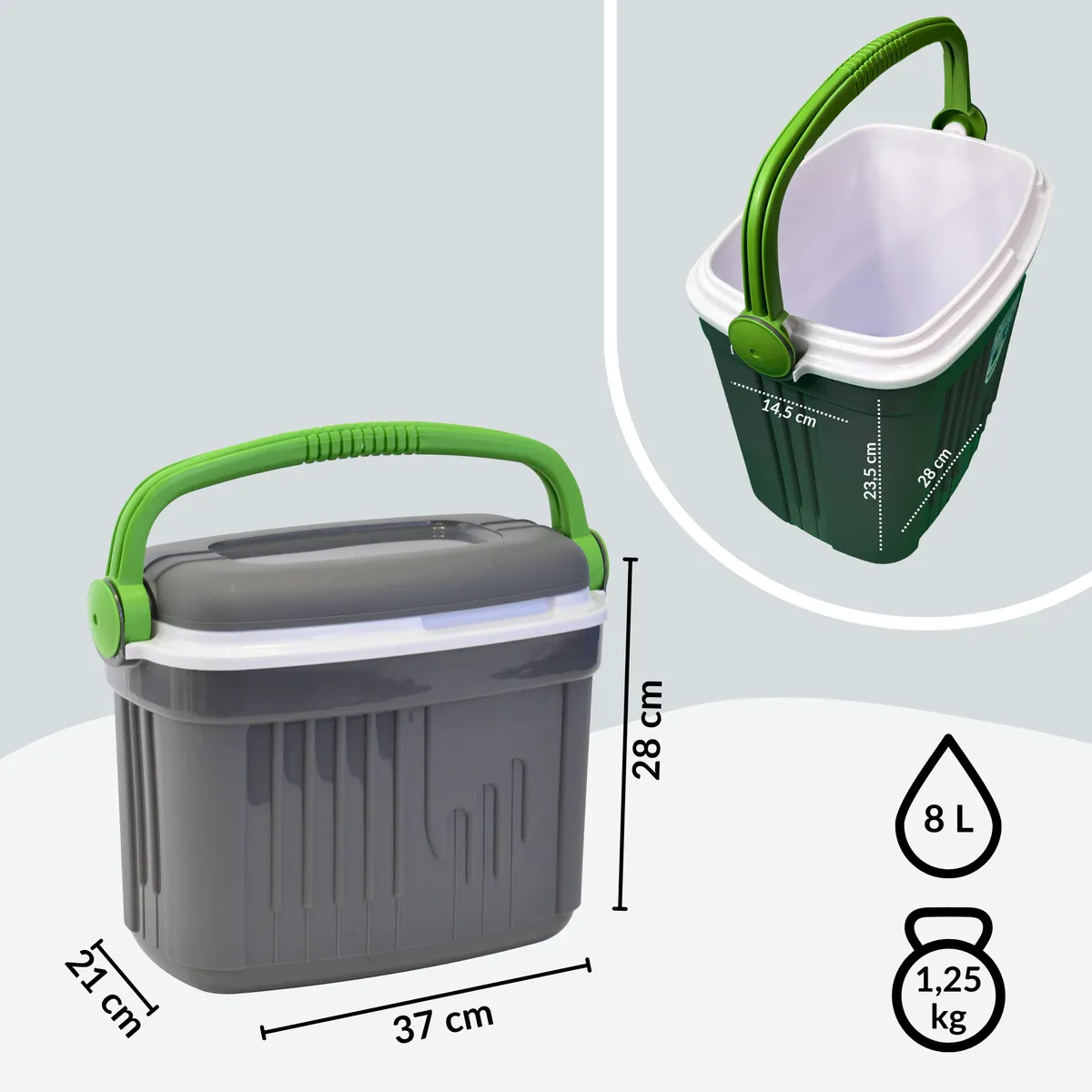 Kühlbox EDA 8 l Kamai — zdjęcie 8 z 8