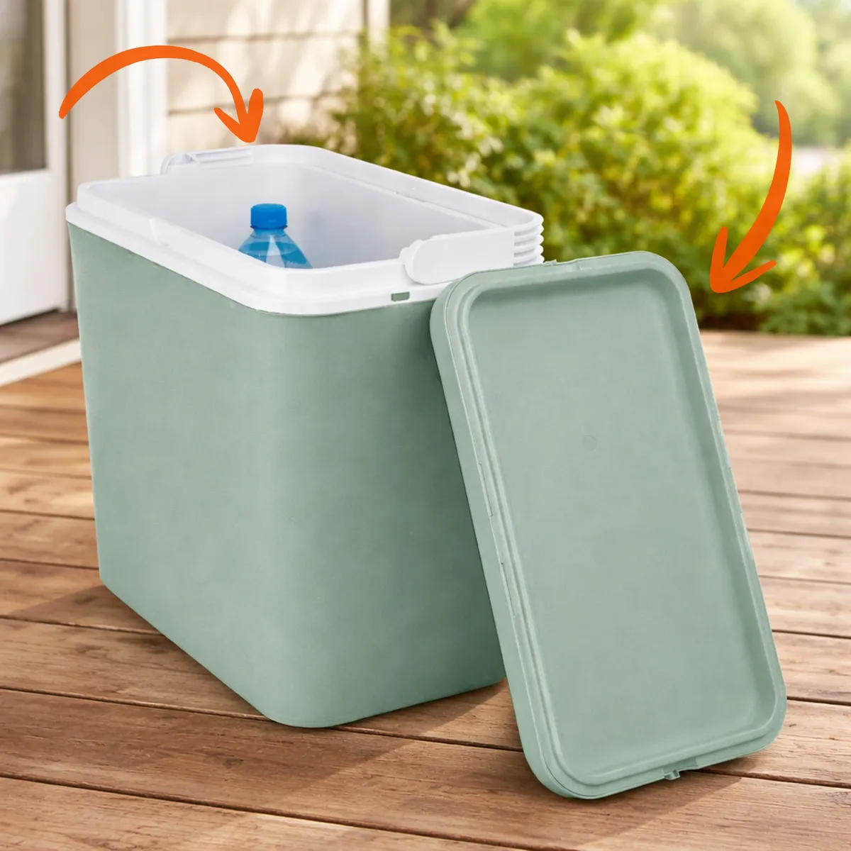 Kamai ATLANTIC 24 l cool box, eucalyptus — zdjęcie 8 z 8