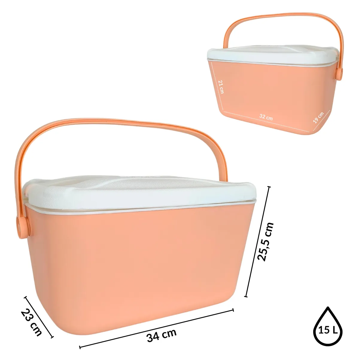 Kamai ATLANTIC 15 l cool box, pink — zdjęcie 8 z 8