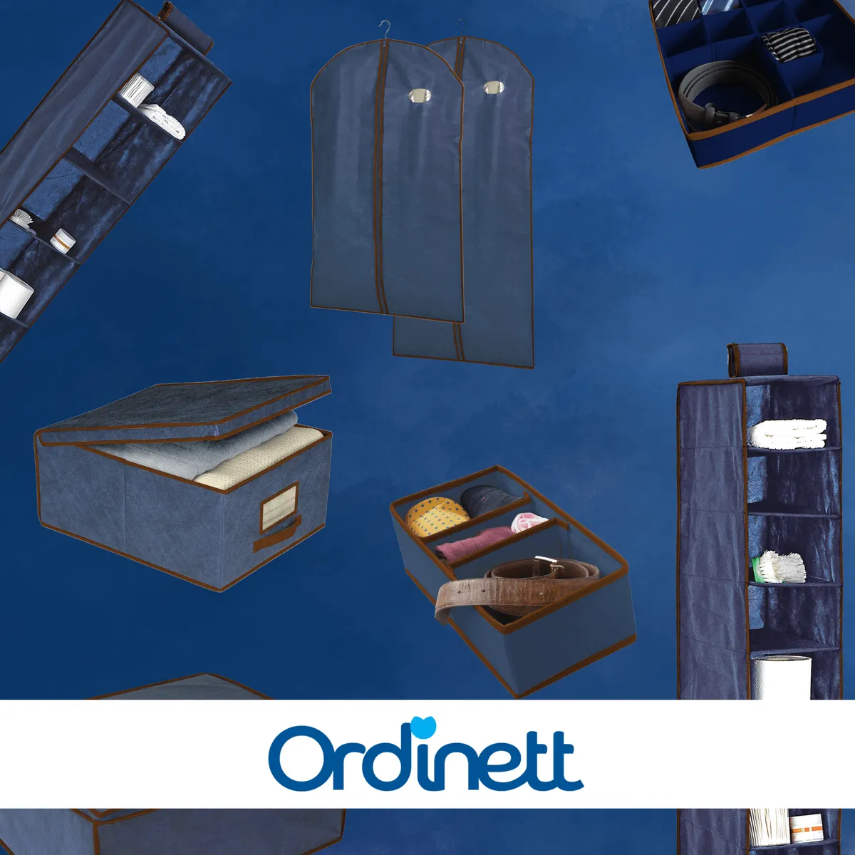 Coat cover, blue, 65 × 135 cm — zdjęcie 7 z 8