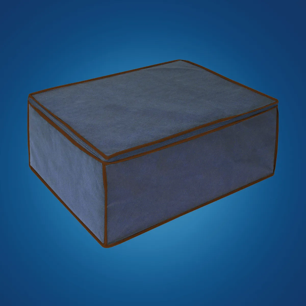 Schrank-Organizer Blau mit Reißverschluss, 46 × 60 × 26 cm — zdjęcie 4 z 8