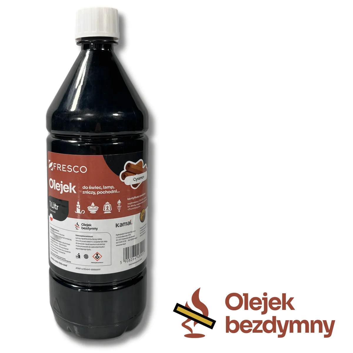 Lamp, torch and candle oil 1.0 l, cinnamon — zdjęcie 3 z 8