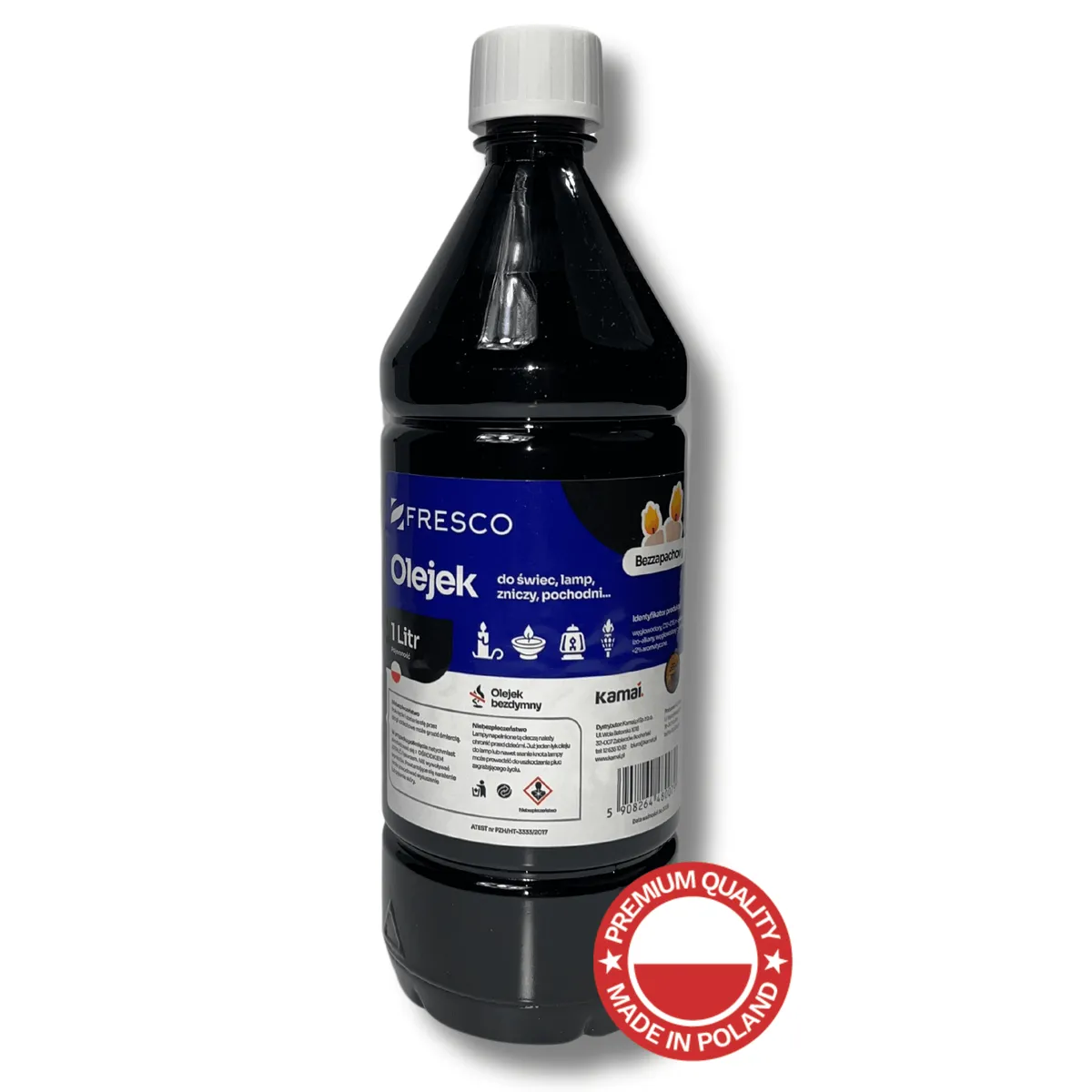 Paliwo olej do lamp, pochodni i świec 1,0L BEZZAPACHOWY — zdjęcie 3 z 8