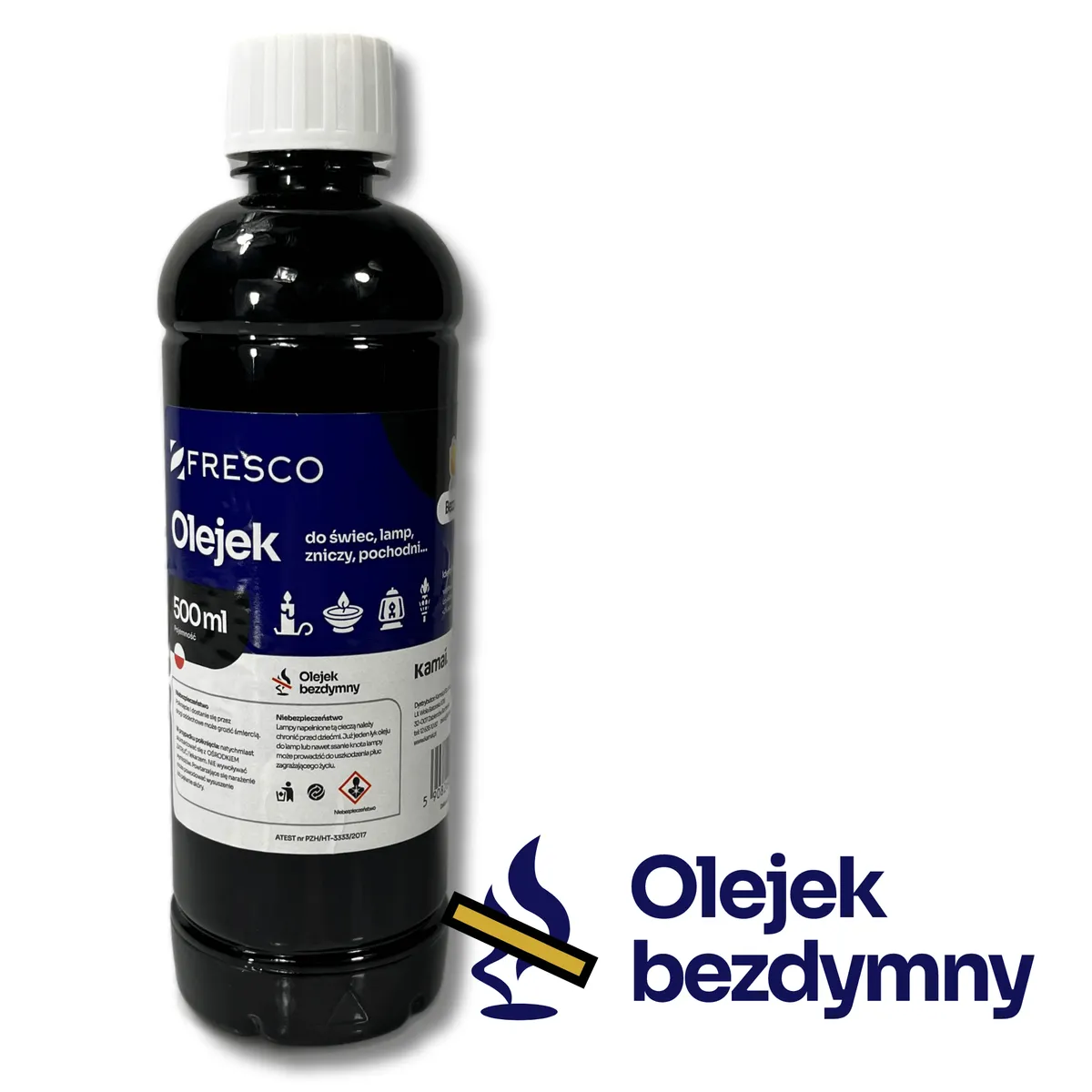 Paliwo olej do lamp, pochodni i świec 0,5L BEZZAPACHOWY — zdjęcie 4 z 8