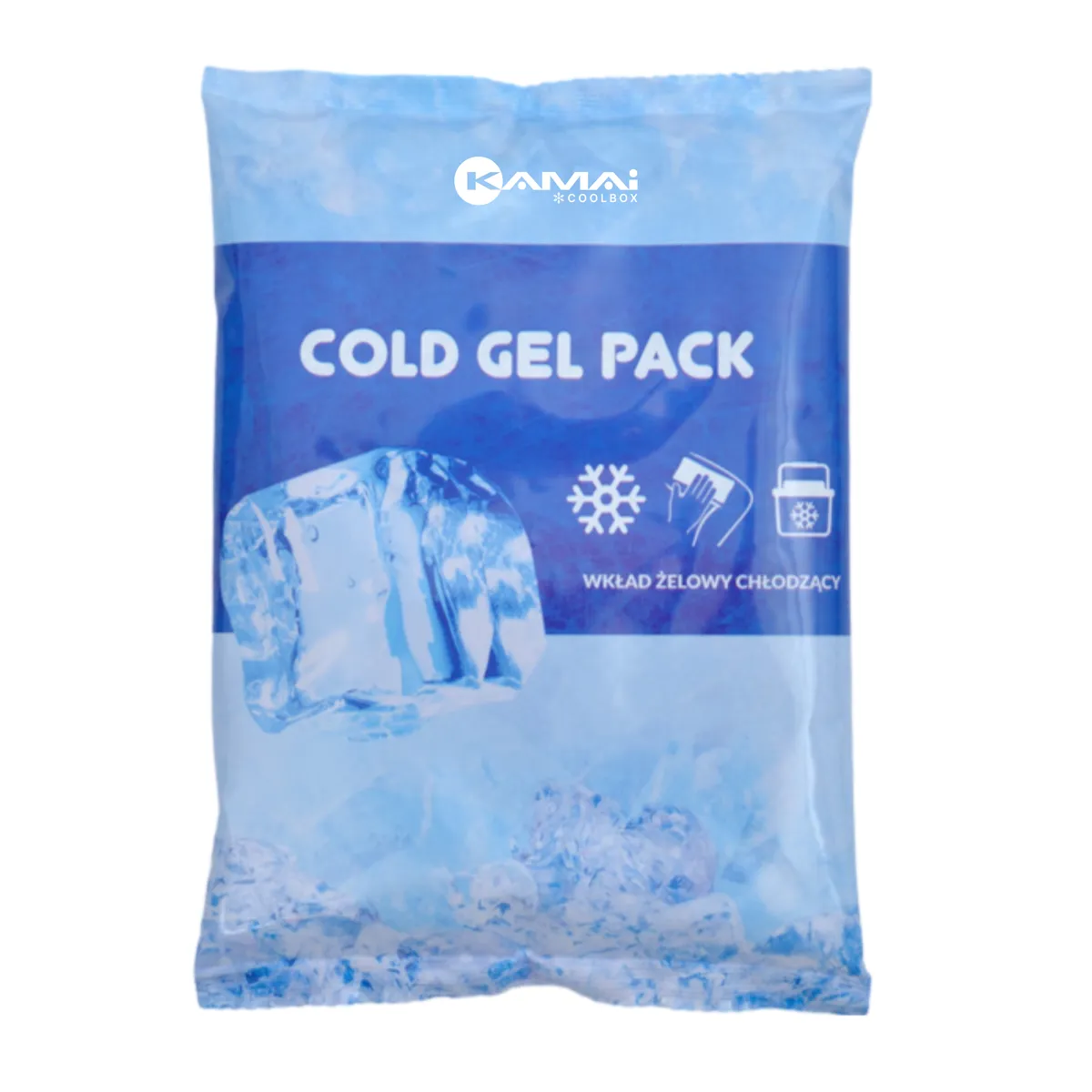 Kamai Coolbox gel ice pack 480 g for cool boxes, blue — zdjęcie 1 z 8