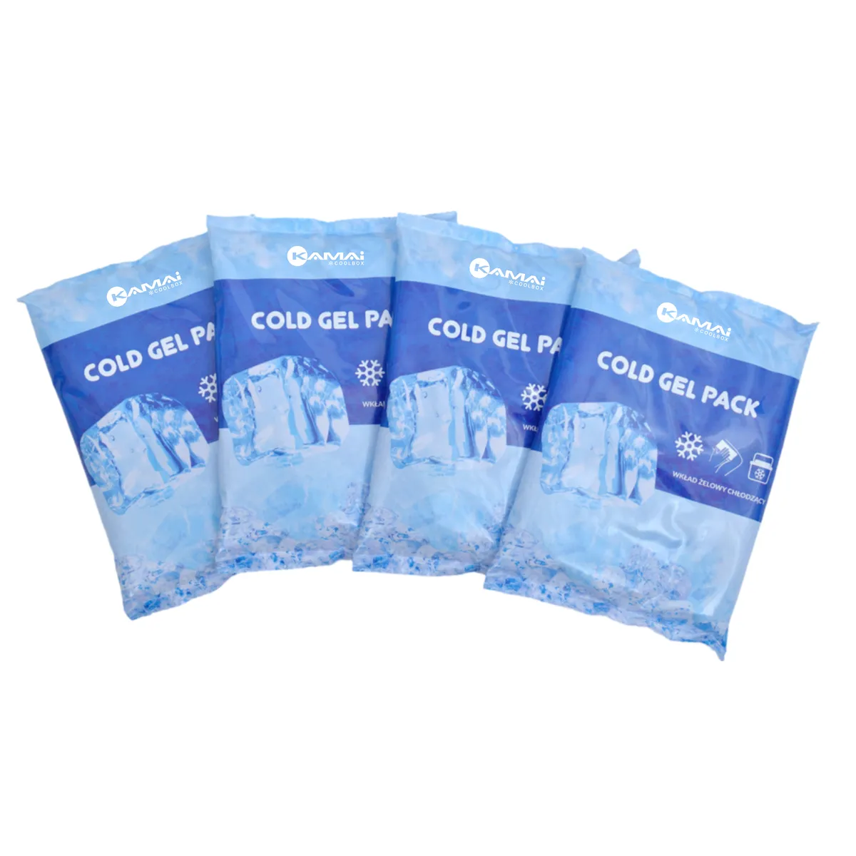 Kamai Coolbox gel ice pack 480 g for cool boxes, blue — zdjęcie 4 z 8