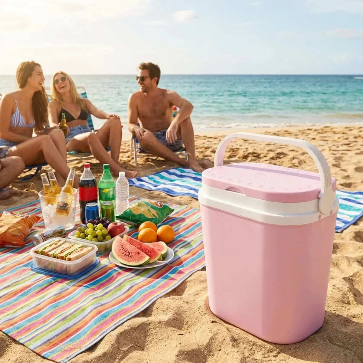 Kühlbox GIOSTYLE 12 l Hellrosa Kamai — zdjęcie 4 z 8