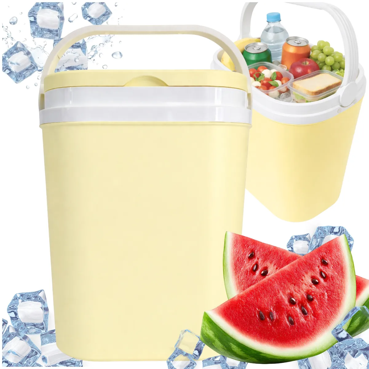 Kühlbox GIOSTYLE 12 l Hellgelb Kamai — zdjęcie 4 z 8