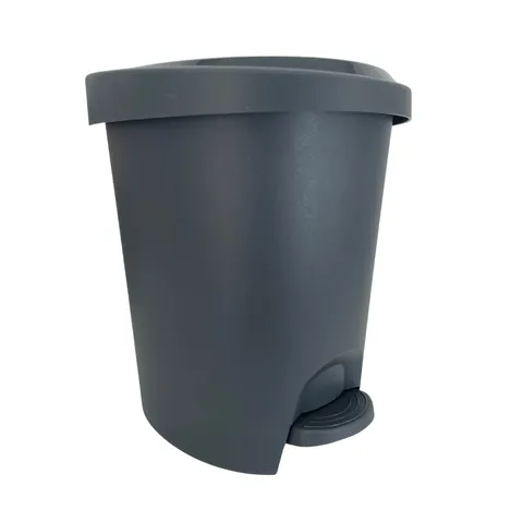 Pedal bin 6 l for bathroom and kitchen, graphite