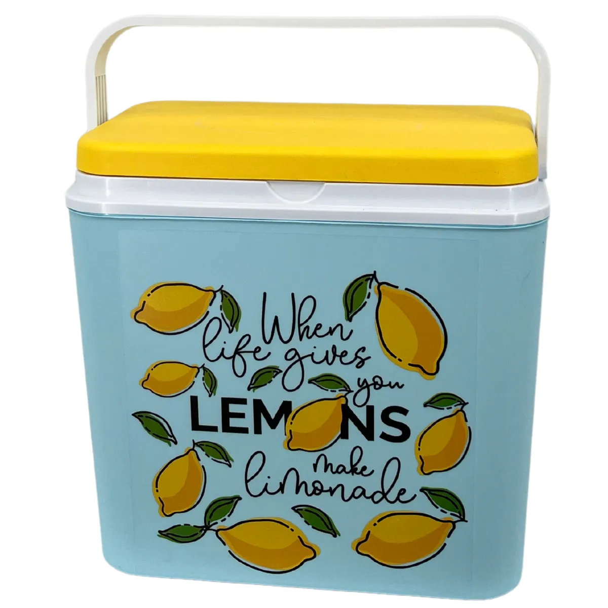 Kühlbox ATLANTIC 24 l Hellblau mit Limonade-Motiv Kamai — zdjęcie 1 z 8