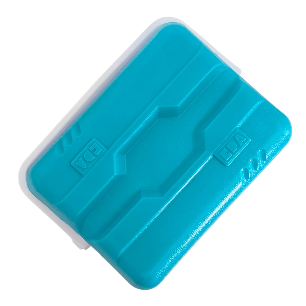 KAMAI EDA 15 l cool box for ice packs, grey with white handle and blue lid — zdjęcie 5 z 8