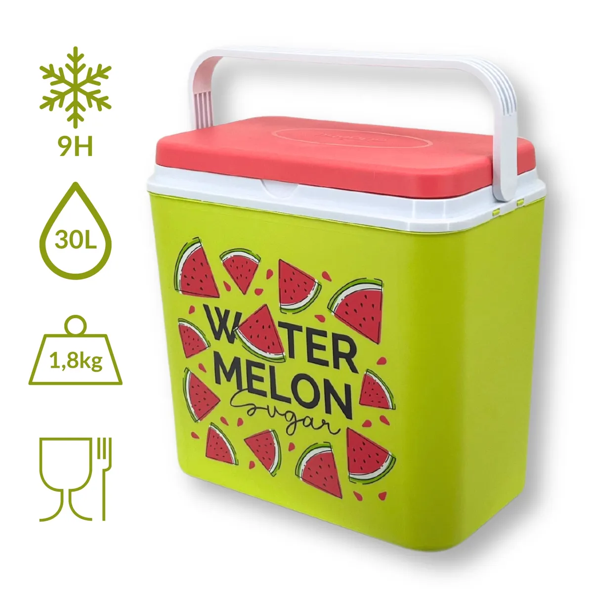 Kühlbox ATLANTIC 30 l Wassermelone Kamai — zdjęcie 7 z 8