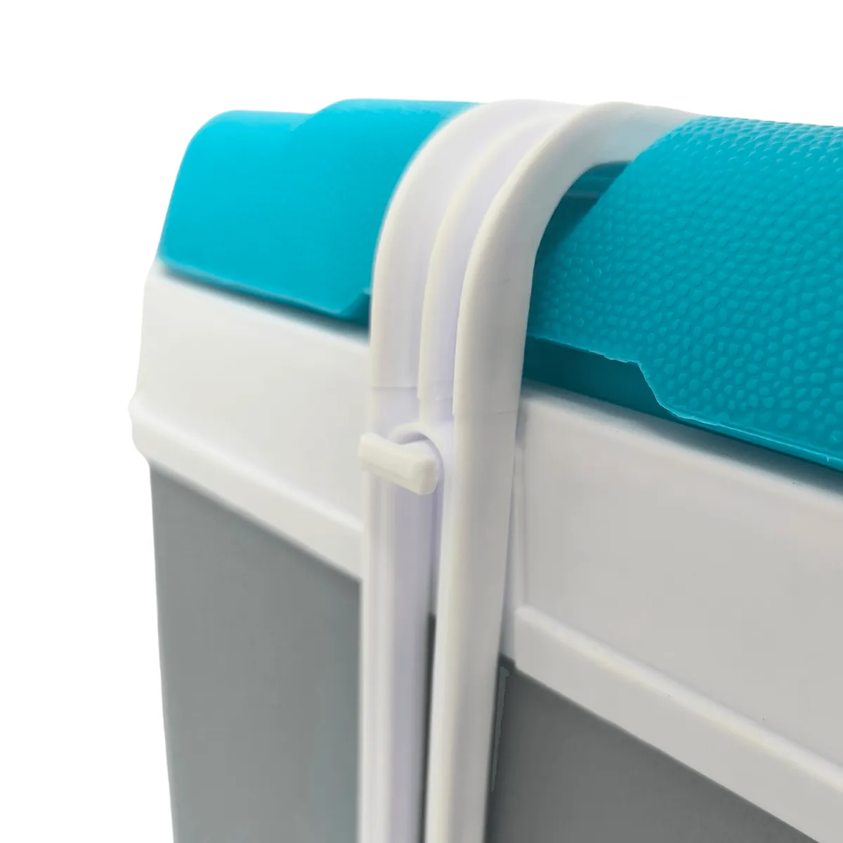 Kamai EDA 35 l cool box, grey with turquoise lid — zdjęcie 6 z 8