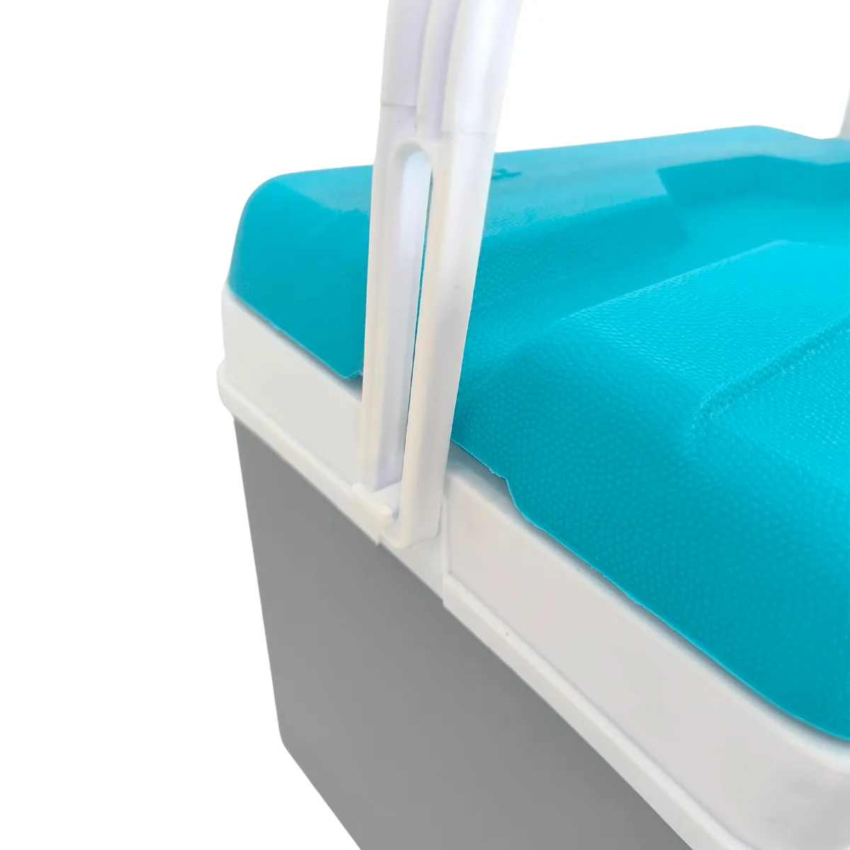 Kamai EDA 35 l cool box, grey with turquoise lid — zdjęcie 7 z 8