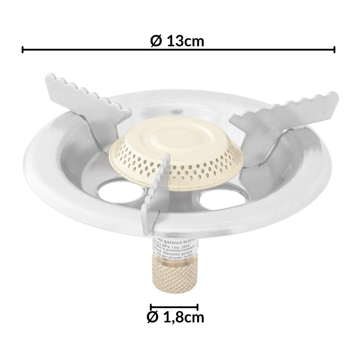 Camping stove, small, single burner — zdjęcie 2 z 8