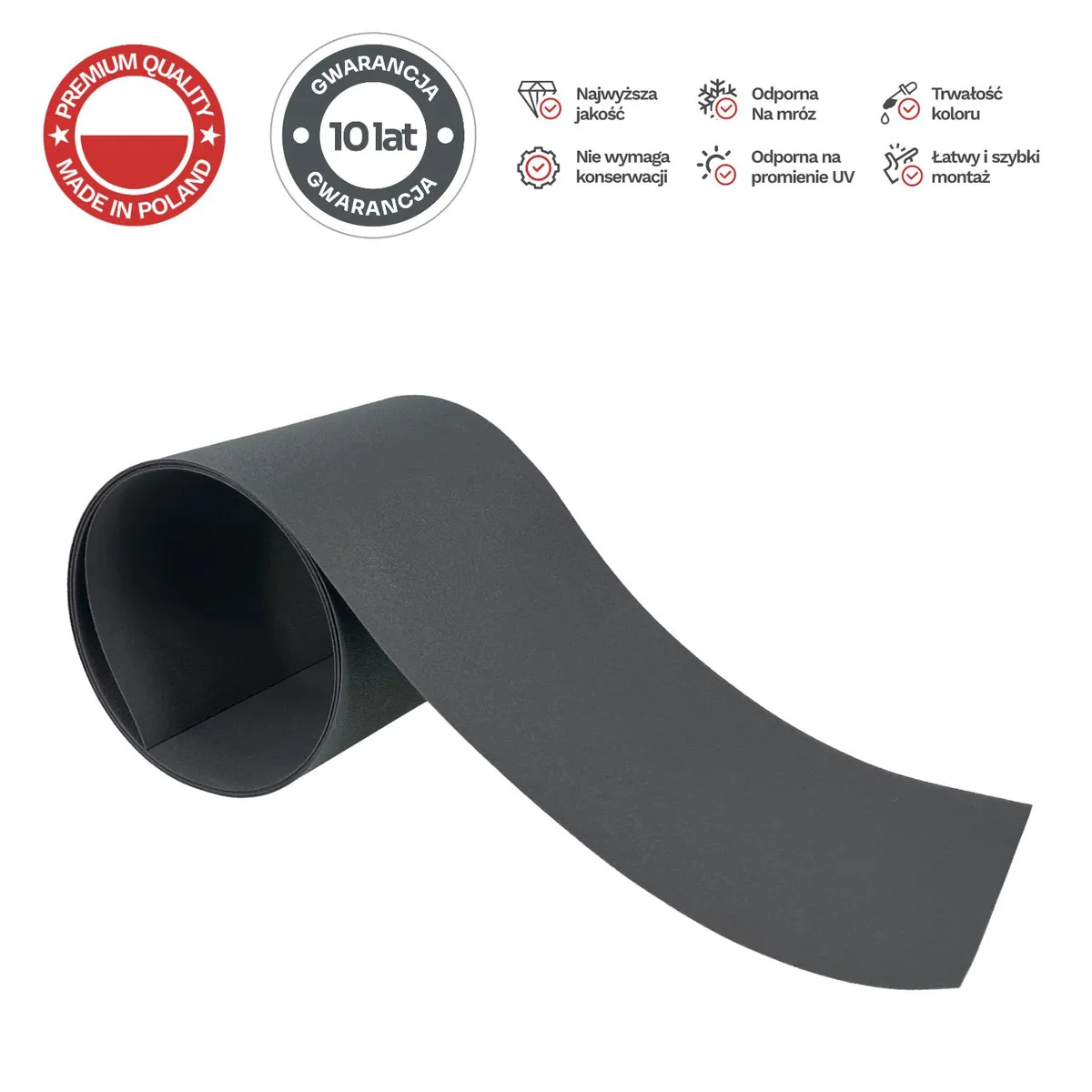 PROTECTO™ ORANGE fence tape STRIPS 6 × 2.55 m, 19 cm + 12 clips FREE — zdjęcie 3 z 8
