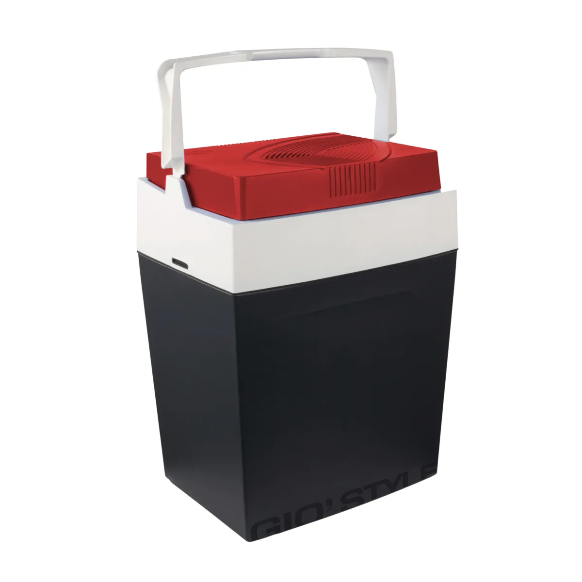 Kamai Coolbox 29 l electric cool box, 12/230 V, anthracite with red lid — zdjęcie 1 z 8