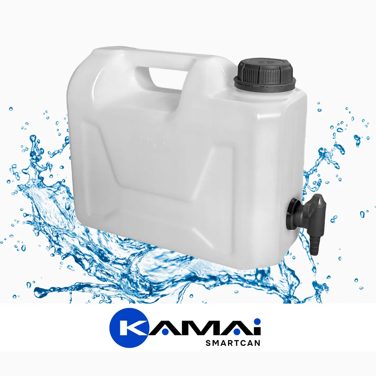 KAMAI CAMP water jerry can with bottom tap, 5 l — zdjęcie 5 z 8