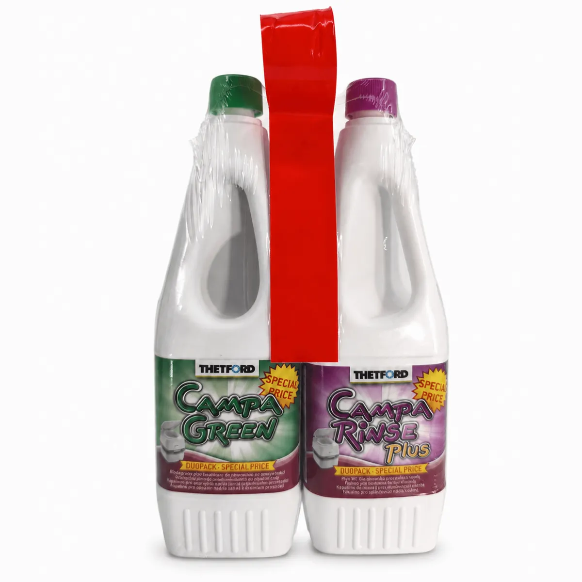 Sanitärflüssigkeiten SET 2 × 1,5 l Camp Green und Campa Rinse Plus — zdjęcie 1 z 8