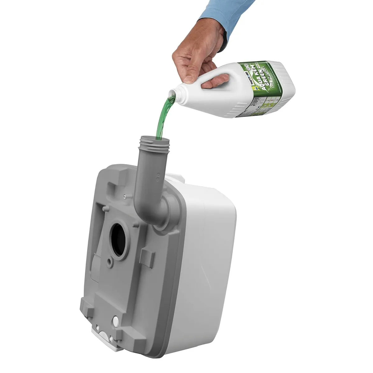 Sanitärflüssigkeiten SET 2 × 1,5 l Camp Green und Campa Rinse Plus — zdjęcie 6 z 8