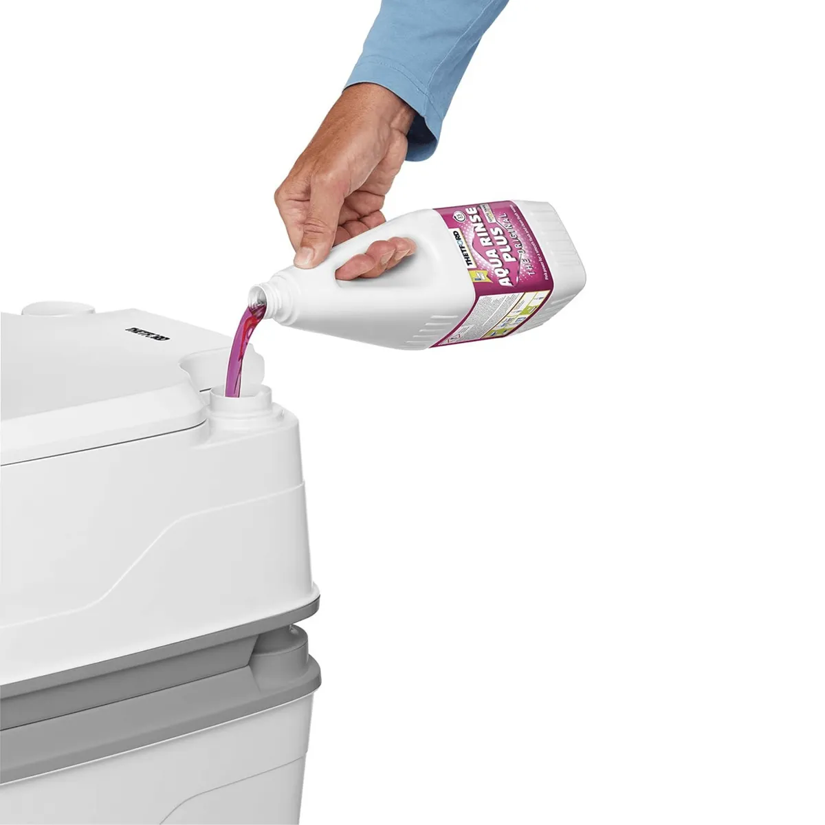 Sanitärflüssigkeiten SET 2 × 1,5 l Camp Green und Campa Rinse Plus — zdjęcie 7 z 8