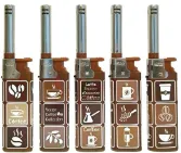 Zapalarka piezoelektryczna COFFEE, display 25 szt. — zdjęcie 3 z 4