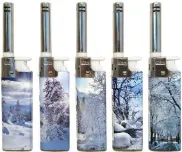 Piezo zapalovač WINTER, display 25 ks — zdjęcie 3 z 4