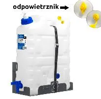 SET Camping-Waschbecken mit Seifenspender und Tragegriff KAMAI PROFI EX 22 l — zdjęcie 1 z 1