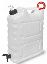 Camping-Waschbecken ohne Belüftungsventil, mit unterem Zapfhahn, KAMAI STANDARD 22 l